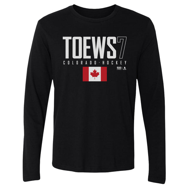 Devon Toews Men's Long Sleeve T-Shirt | 500 LEVEL