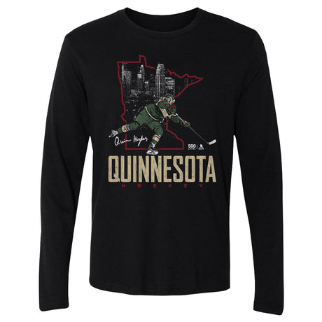 Quinn Hughes Men's Long Sleeve T-Shirt | 500 LEVEL