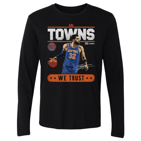 Karl-Anthony Towns Men's Long Sleeve T-Shirt | 500 LEVEL