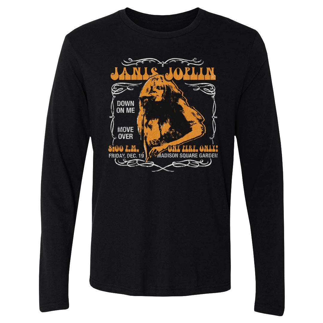 Janis Joplin Men's Long Sleeve T-Shirt | 500 LEVEL
