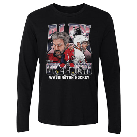 Alex Ovechkin Men's Long Sleeve T-Shirt | 500 LEVEL