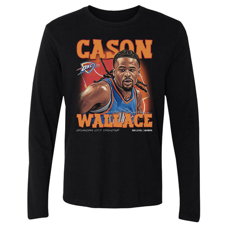 Cason Wallace Men's Long Sleeve T-Shirt | 500 LEVEL