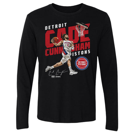 Cade Cunningham Men's Long Sleeve T-Shirt | 500 LEVEL