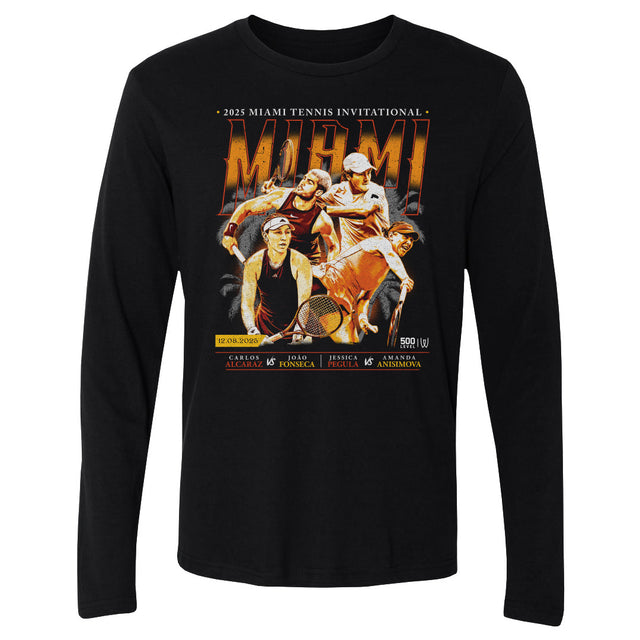 Miami Tennis Invitational Men's Long Sleeve T-Shirt | 500 LEVEL
