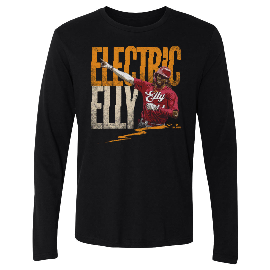 Elly De La Cruz Men's Long Sleeve T-Shirt | 500 LEVEL