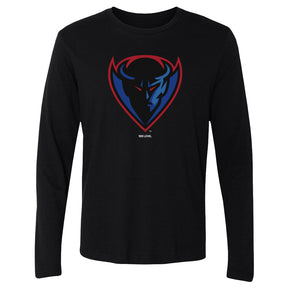DePaul Blue Demons Men's Long Sleeve T-Shirt | 500 LEVEL