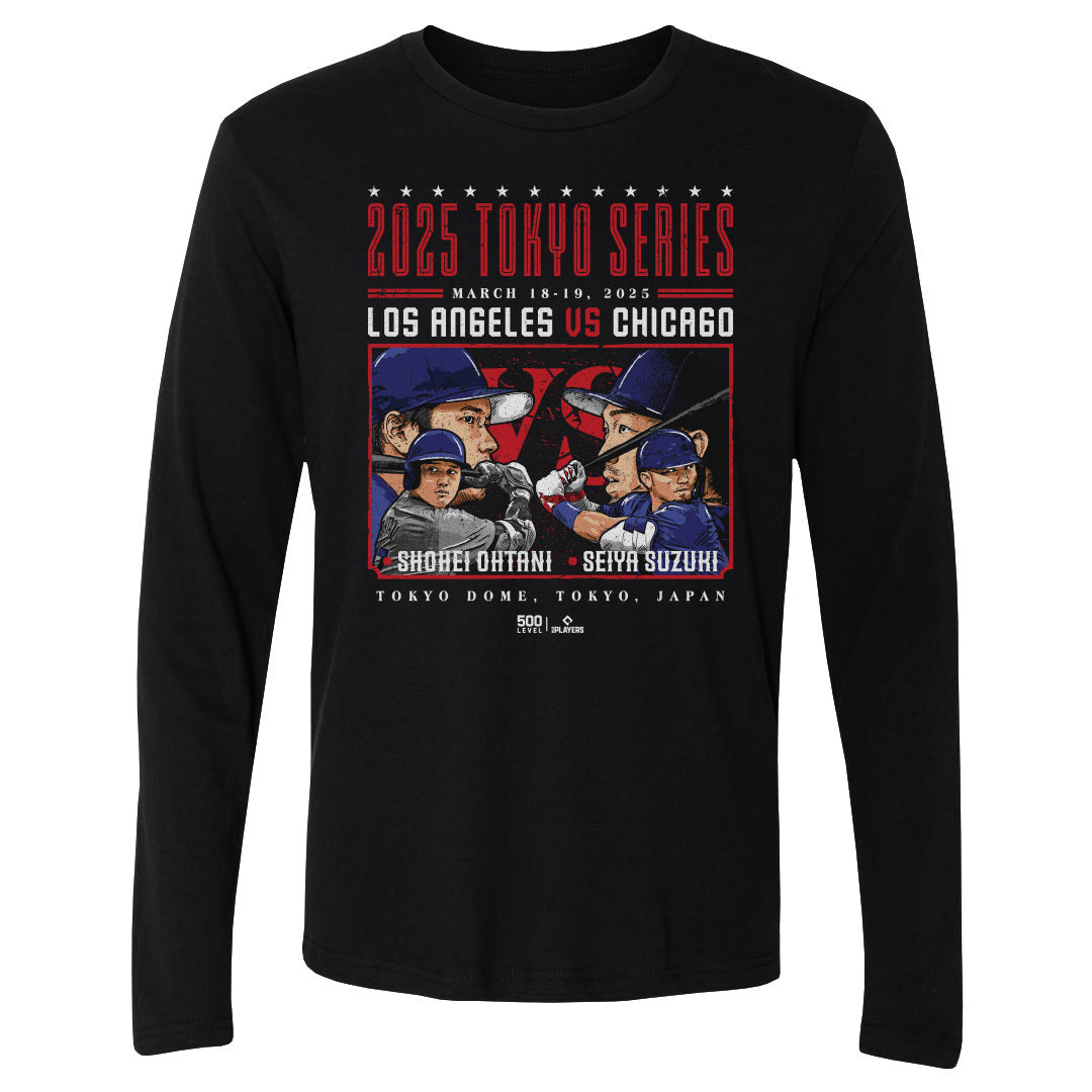 Shohei Ohtani Men's Long Sleeve T-Shirt | 500 LEVEL