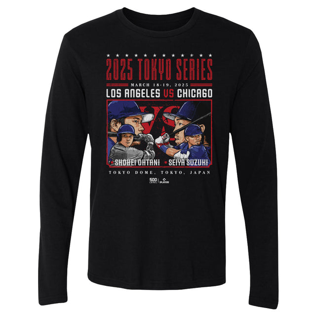 Shohei Ohtani Men's Long Sleeve T-Shirt | 500 LEVEL