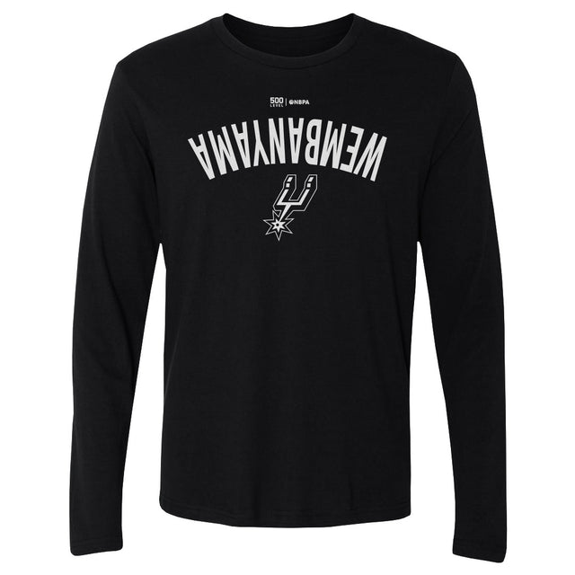 Victor Wembanyama Men's Long Sleeve T-Shirt | 500 LEVEL