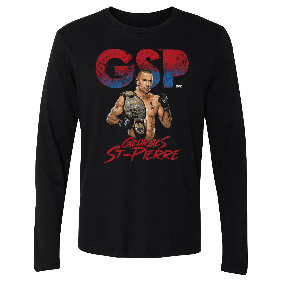 Georges St-Pierre Men's Long Sleeve T-Shirt | 500 LEVEL