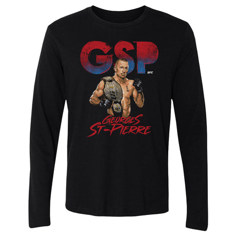 Georges St-Pierre Men's Long Sleeve T-Shirt | 500 LEVEL