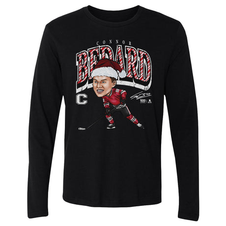 Connor Bedard Men's Long Sleeve T-Shirt | 500 LEVEL
