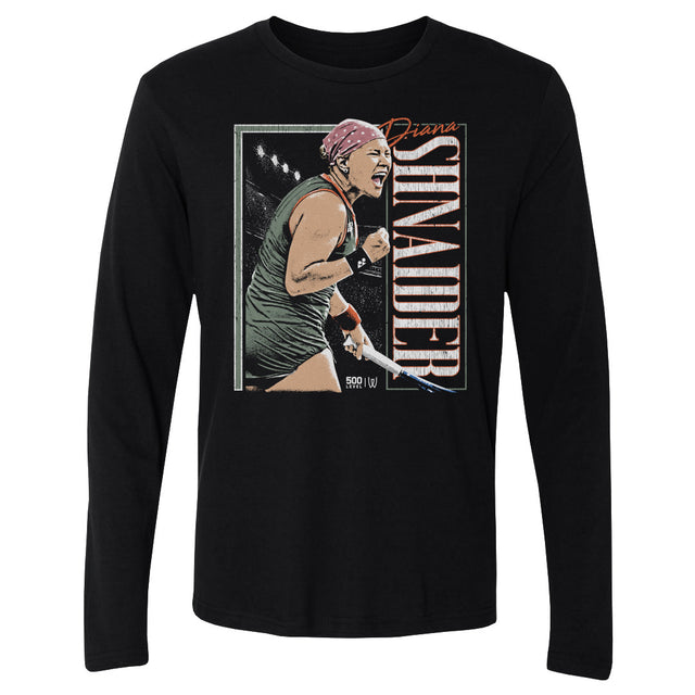 Diana Shnaider Men's Long Sleeve T-Shirt | 500 LEVEL