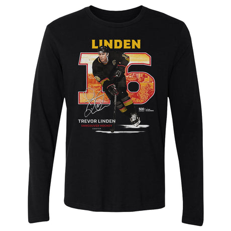 Trevor Linden Men's Long Sleeve T-Shirt | 500 LEVEL