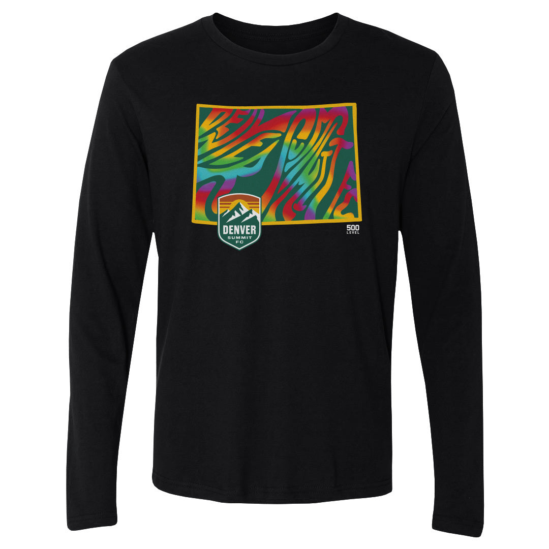 Denver Summit FC Men's Long Sleeve T-Shirt | 500 LEVEL