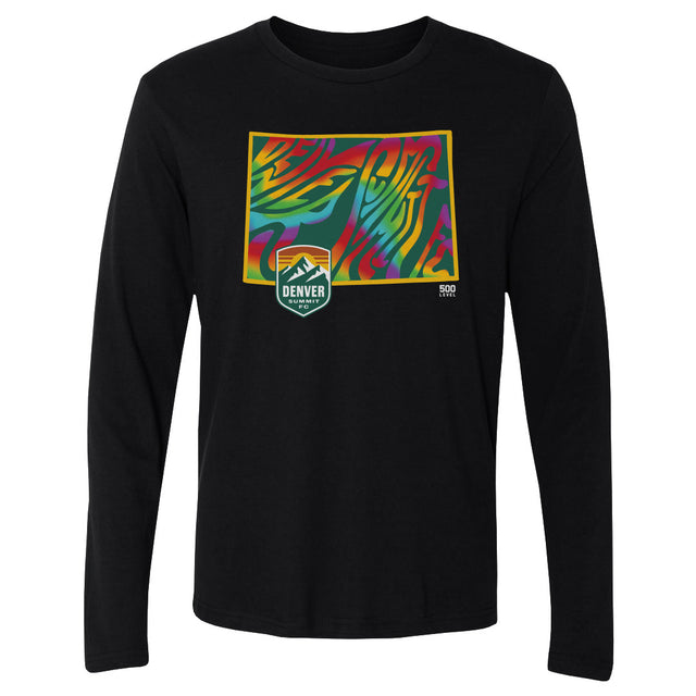 Denver Summit FC Men's Long Sleeve T-Shirt | 500 LEVEL