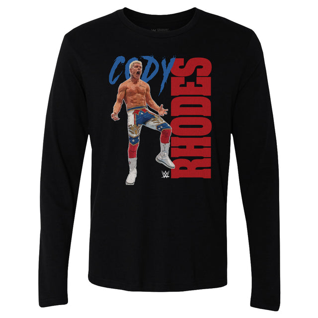 Cody Rhodes Men's Long Sleeve T-Shirt | 500 LEVEL