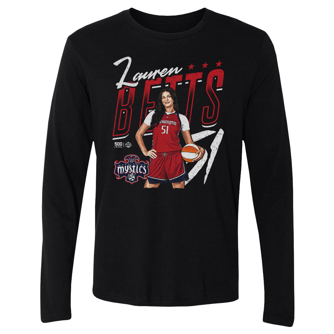 Lauren Betts Men's Long Sleeve T-Shirt | 500 LEVEL