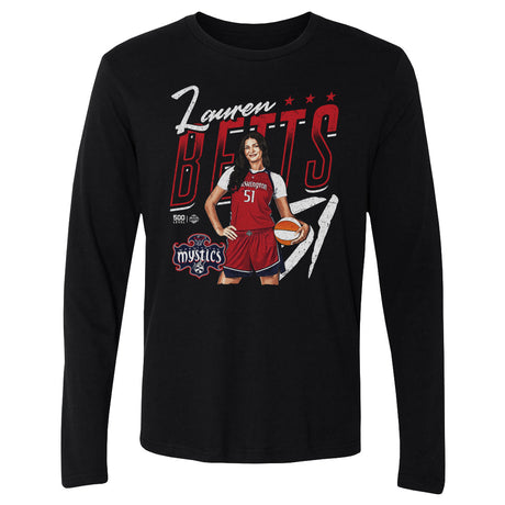 Lauren Betts Men's Long Sleeve T-Shirt | 500 LEVEL