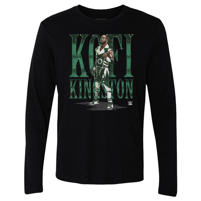 Kofi Kingston Men's Long Sleeve T-Shirt | 500 LEVEL