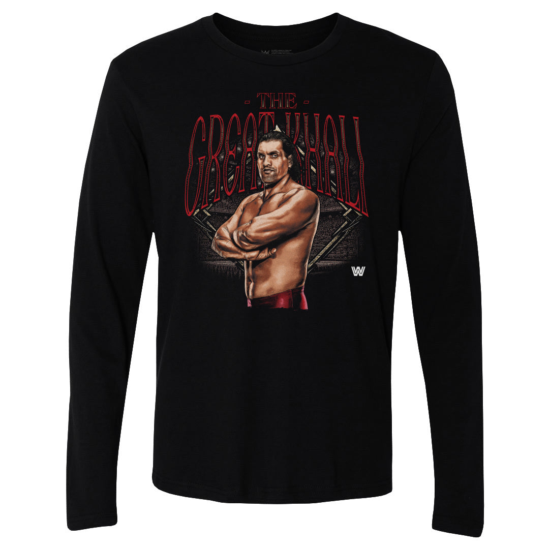 The Great Khali Men's Long Sleeve T-Shirt | 500 LEVEL