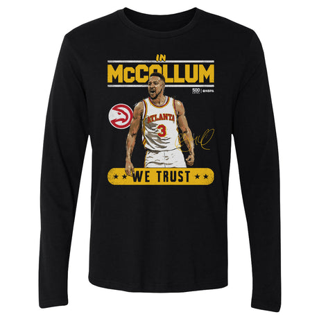 CJ McCollum Men's Long Sleeve T-Shirt | 500 LEVEL