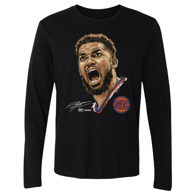 Karl-Anthony Towns Men's Long Sleeve T-Shirt | 500 LEVEL