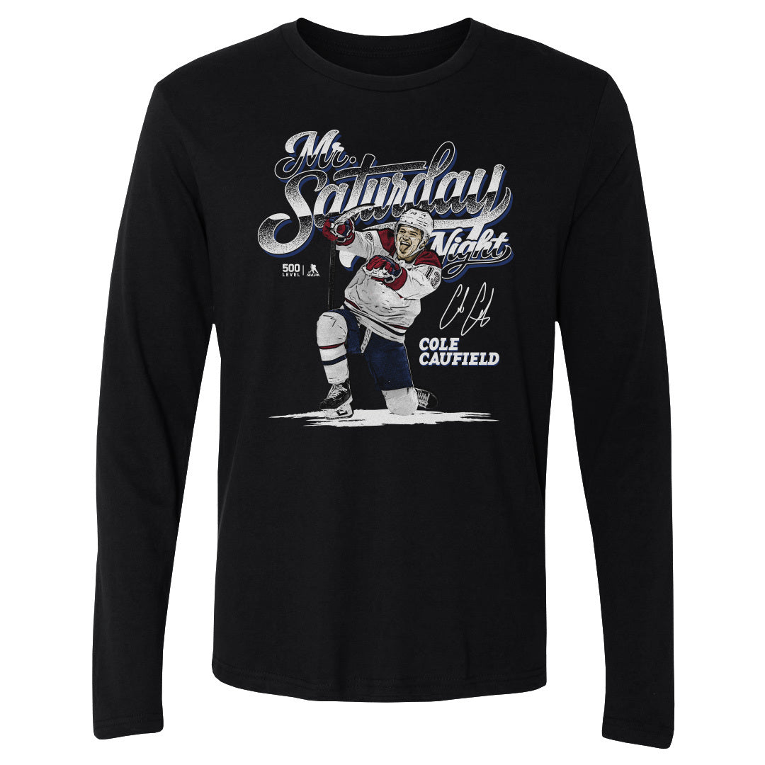 Cole Caufield Men's Long Sleeve T-Shirt | 500 LEVEL