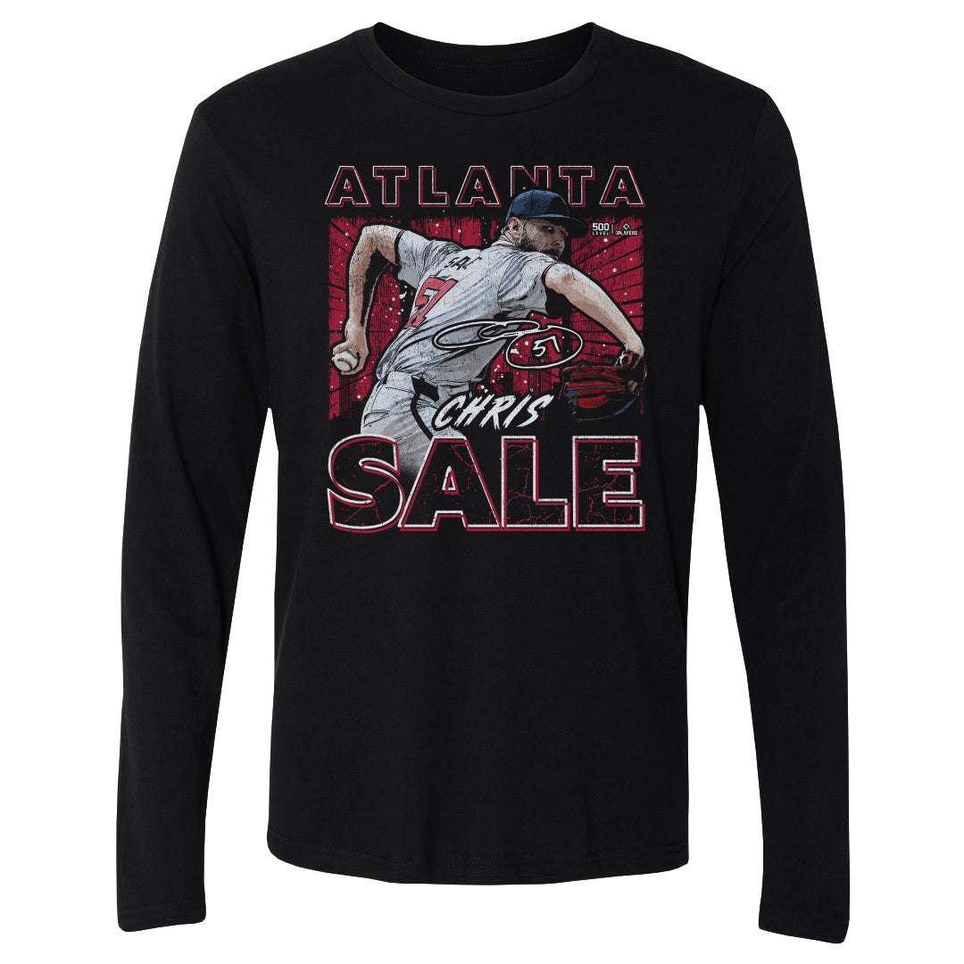 Chris Sale Men's Long Sleeve T-Shirt | 500 LEVEL
