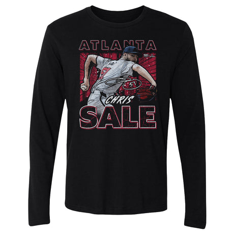 Chris Sale Men's Long Sleeve T-Shirt | 500 LEVEL