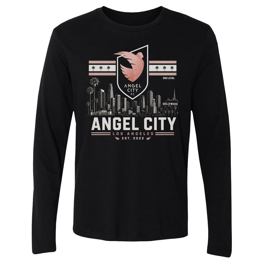 Angel City FC Men's Long Sleeve T-Shirt | 500 LEVEL