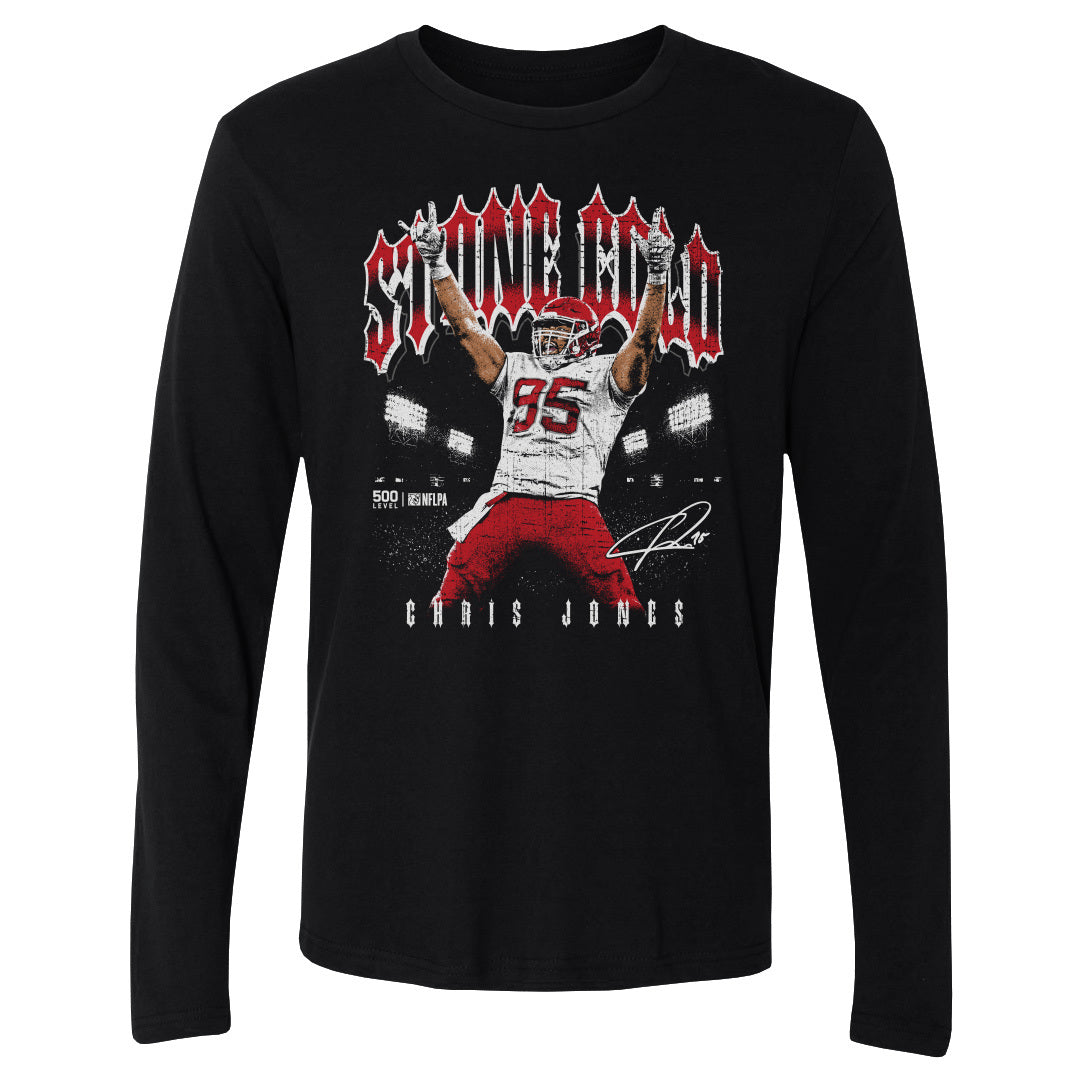 Chris Jones Men's Long Sleeve T-Shirt | 500 LEVEL