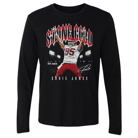 Chris Jones Men's Long Sleeve T-Shirt | 500 LEVEL