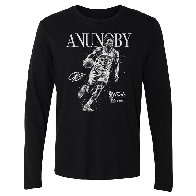 OG Anunoby Men's Long Sleeve T-Shirt | 500 LEVEL