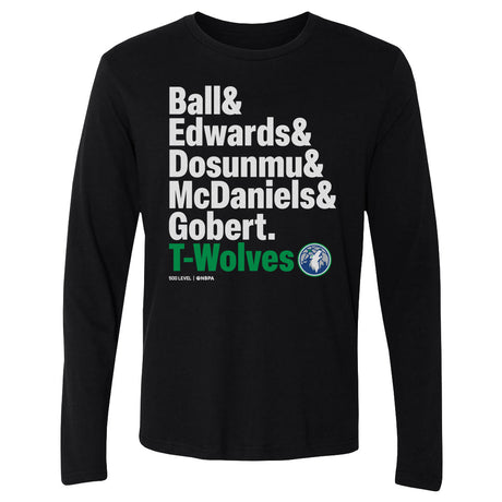Minnesota Timberwolves Men's Long Sleeve T-Shirt | 500 LEVEL