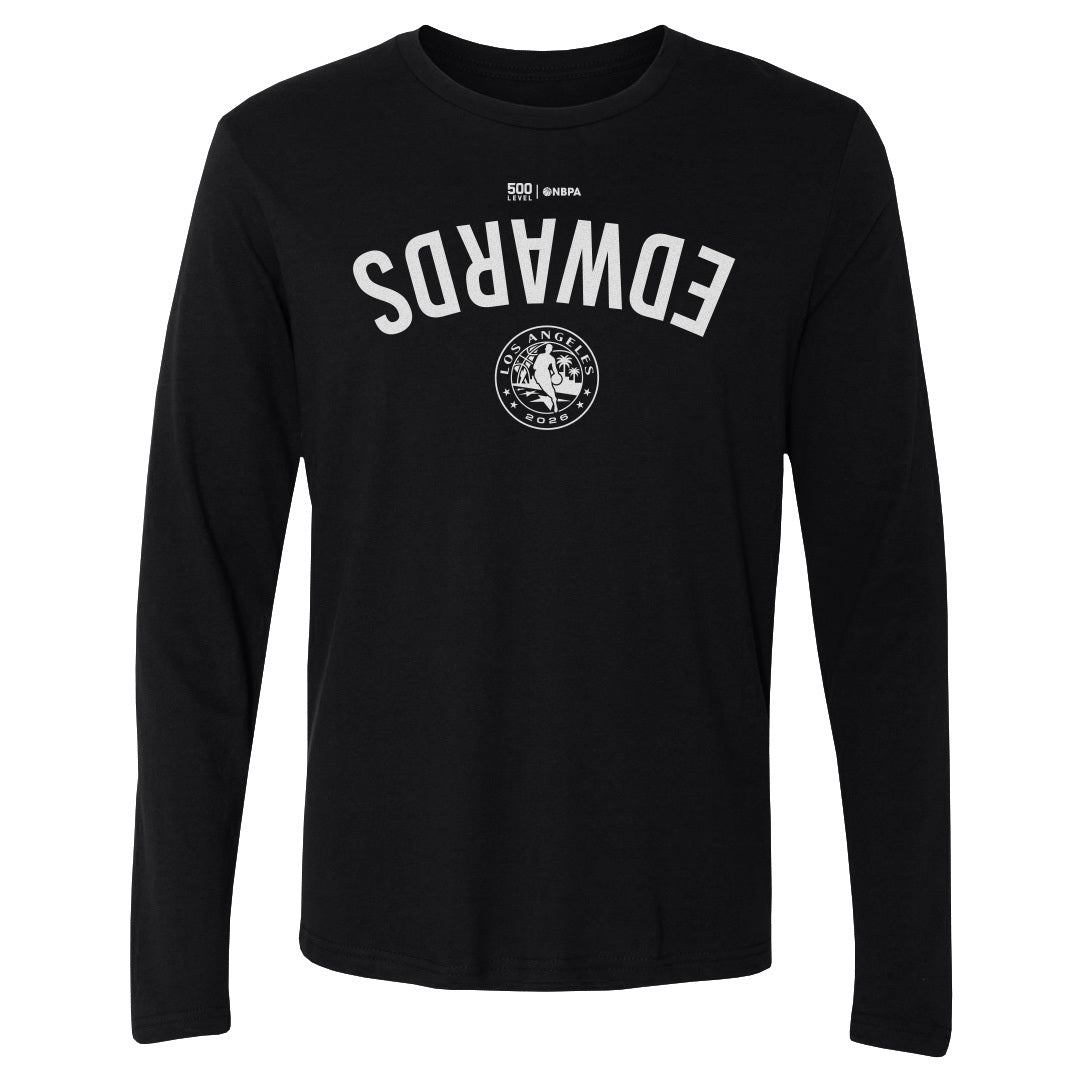Anthony Edwards Men's Long Sleeve T-Shirt | 500 LEVEL