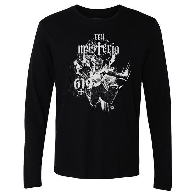 Rey Mysterio Men's Long Sleeve T-Shirt | 500 LEVEL