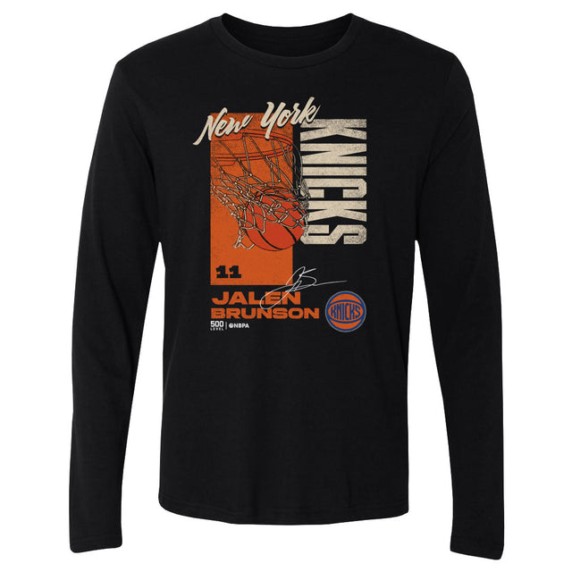 Jalen Brunson Men's Long Sleeve T-Shirt | 500 LEVEL