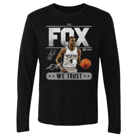 De'Aaron Fox Men's Long Sleeve T-Shirt | 500 LEVEL