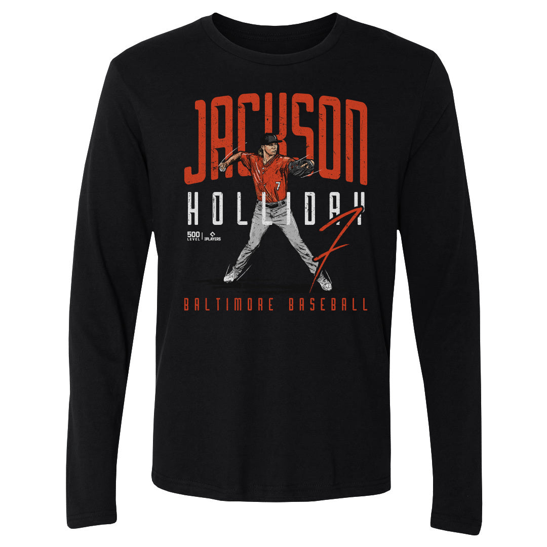 Jackson Holliday Men's Long Sleeve T-Shirt | 500 LEVEL