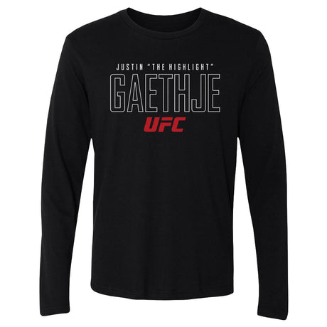 Justin Gaethje Men's Long Sleeve T-Shirt | 500 LEVEL
