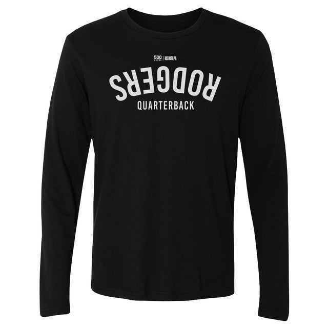 Aaron Rodgers Men's Long Sleeve T-Shirt | 500 LEVEL
