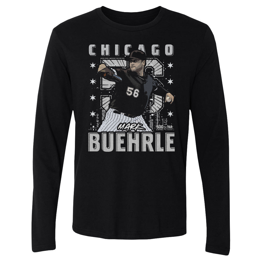 Mark Buehrle Men's Long Sleeve T-Shirt | 500 LEVEL