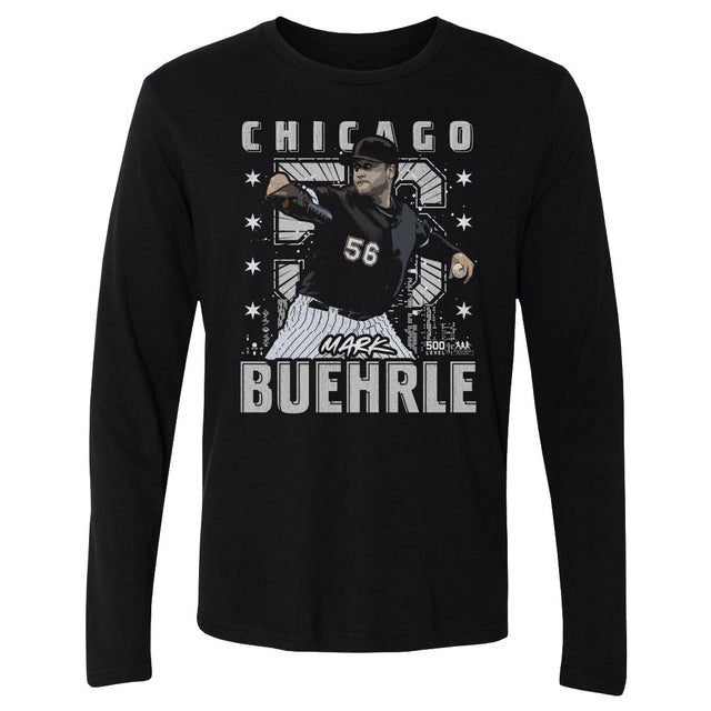 Mark Buehrle Men's Long Sleeve T-Shirt | 500 LEVEL