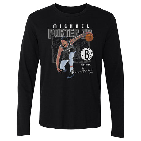 Michael Porter Jr. Men's Long Sleeve T-Shirt | 500 LEVEL