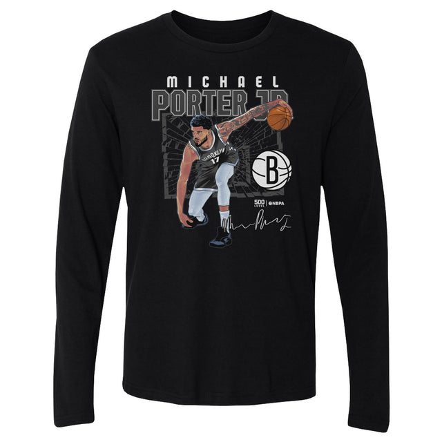 Michael Porter Jr. Men's Long Sleeve T-Shirt | 500 LEVEL