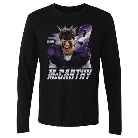 J.J. McCarthy Men's Long Sleeve T-Shirt | 500 LEVEL
