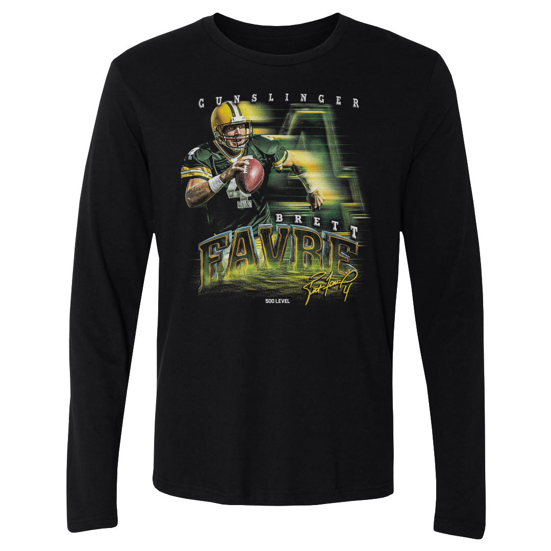 Brett Favre Men's Long Sleeve T-Shirt | 500 LEVEL