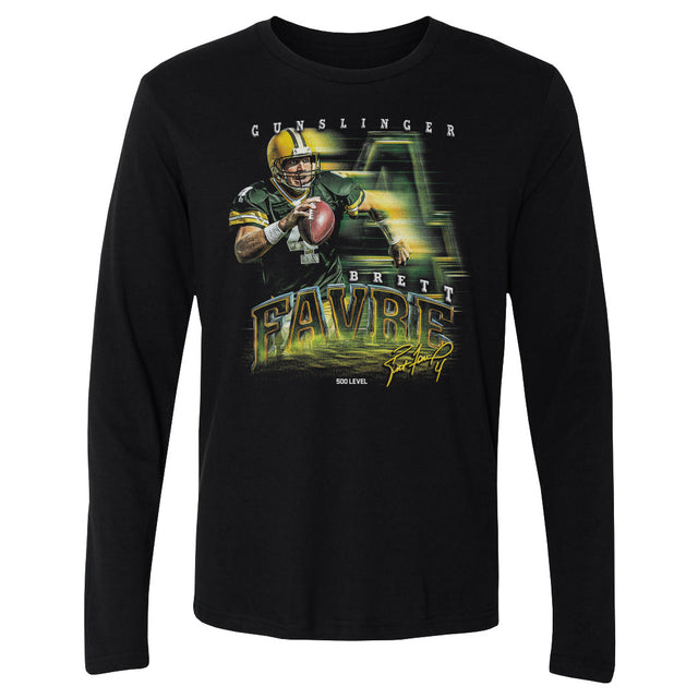 Brett Favre Men's Long Sleeve T-Shirt | 500 LEVEL