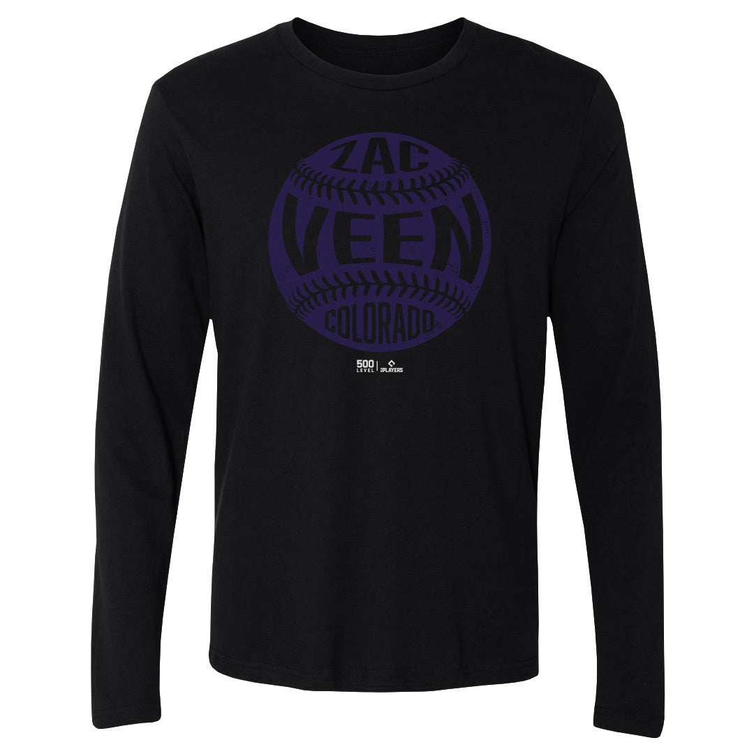Zac Veen Men's Long Sleeve T-Shirt | 500 LEVEL